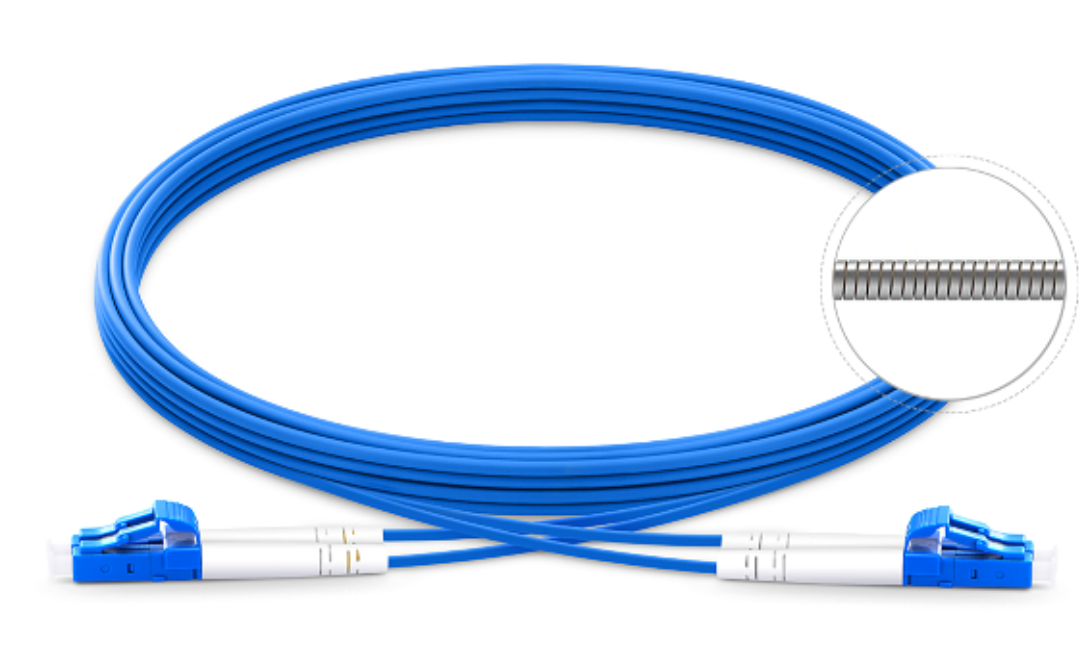 Armoured Fiber optic Patchcords